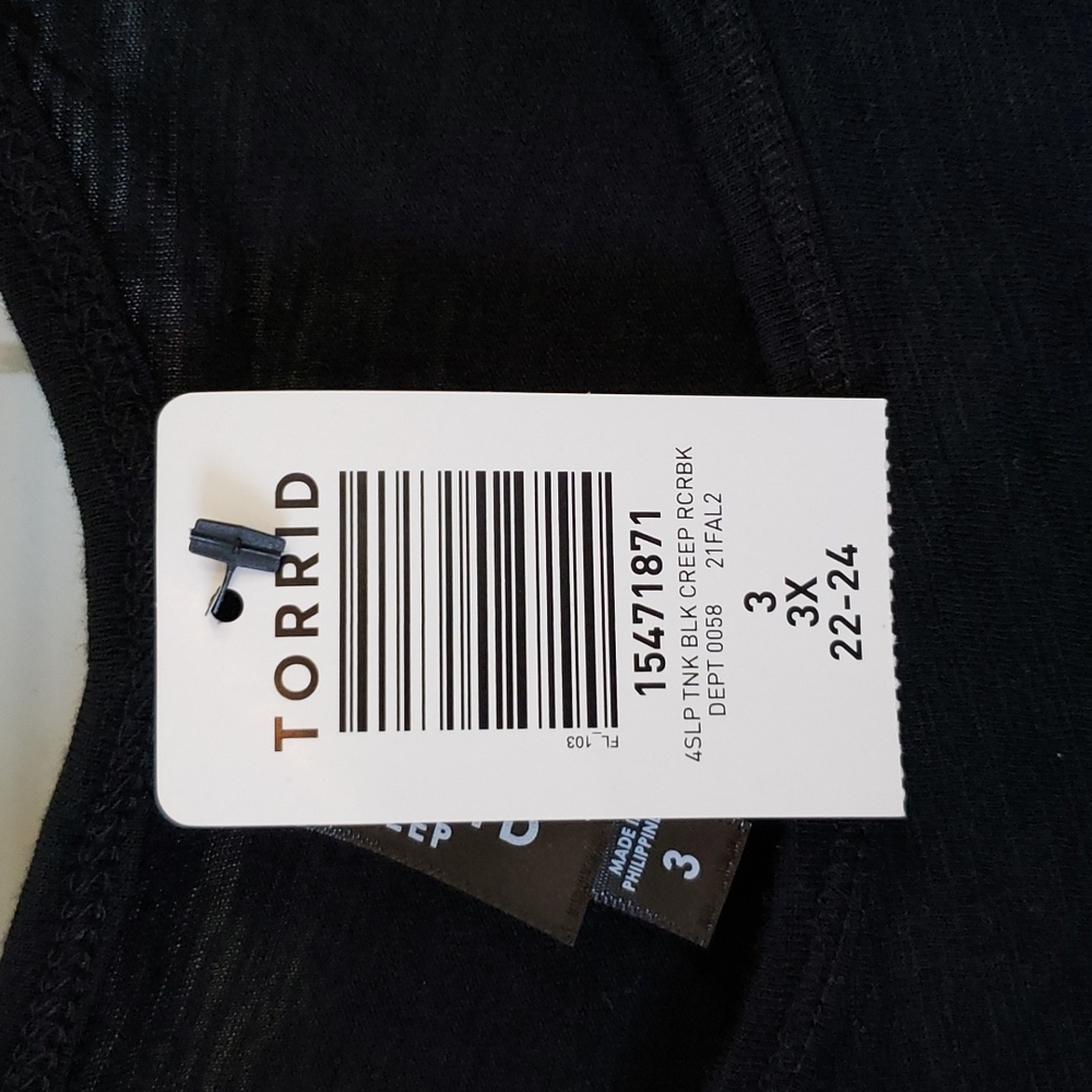 TORRID Creep It Real Sleep Tank NWT 3(22-24) - Picture 5 of 8